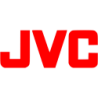 STICKER JVC logo rouge L 105 H 40 mm