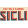 STICKER SICLI Extincteurs L 100 h 60 mm