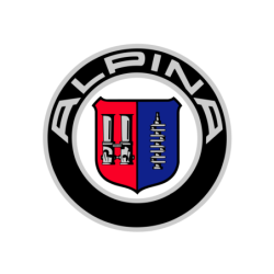 STICKER ALPINA logo diam 55 mm