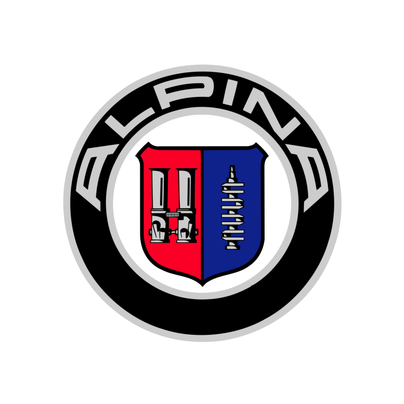 STICKER ALPINA logo diam 55 mm