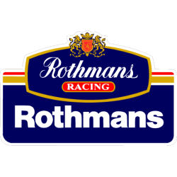 STICKER ROTHMANS-logo r...