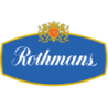 STICKER ROTHMANS logo bleu c L 130 H 70 mm