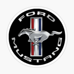 STICKER FORD-Mustang centre...