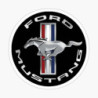 STICKER FORD-Mustang centre de roue diam 55 mm