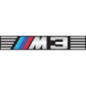 Autocollant BMW Logo Motorsport rayure -M3 L 160 H 20 mm