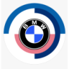 Autocollant BMW Logo vintage Diam 50 mm