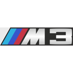 Autocollant BMW Logo M3 L...