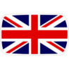 STICKER MINI Union Jack toit L 1400 l 950 mm