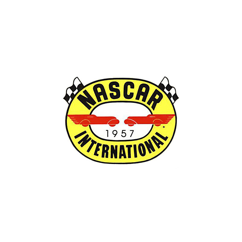 STICKER NASCAR-LOGO 1957  L 100 H 80 MM