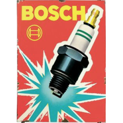 Autocollant BOSCH la bougie L 100mm H 200