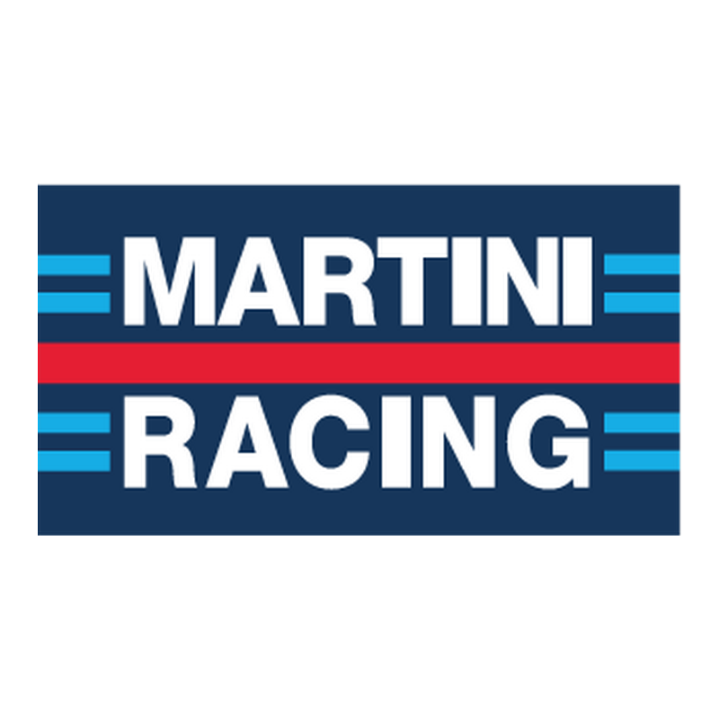 STICKER MARTINI Racing logo rectangle L 125 H 70 mm